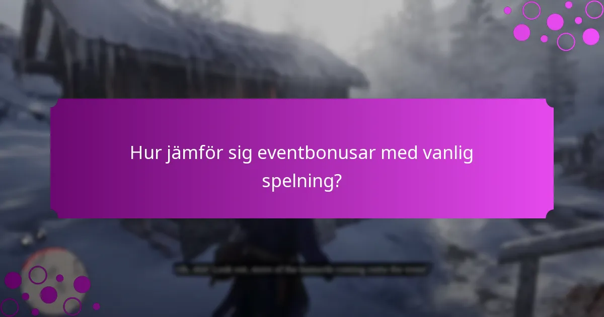 Hur kan spelare delta i eventbonusar?