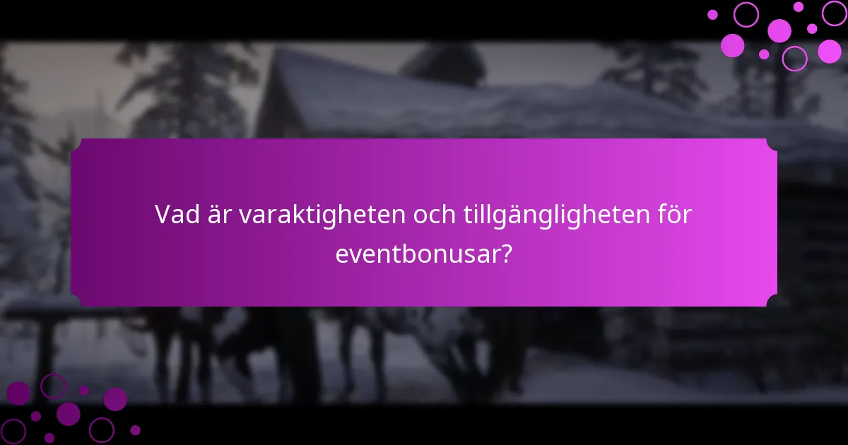 Hur jämför sig eventbonusar med vanlig spelning?