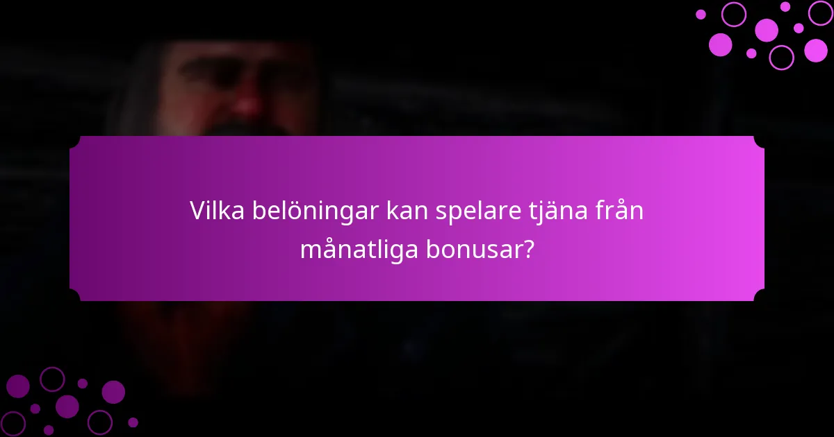 Hur jämför sig månatliga bonusar med andra kampanjevenemang?