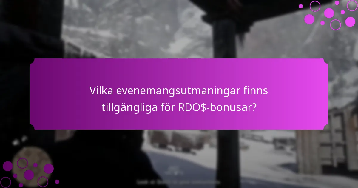 Hur håller man sig uppdaterad om RDO$-bonusar och evenemang?